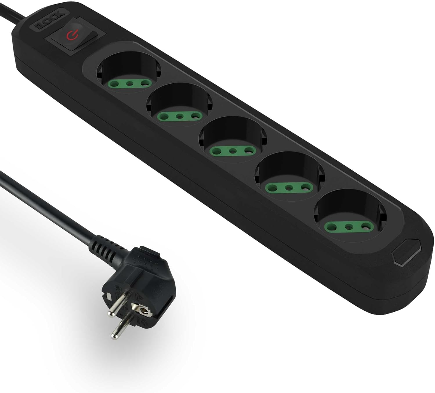 ilock 5 Outlet Power Strip 16A UP TO 3500W