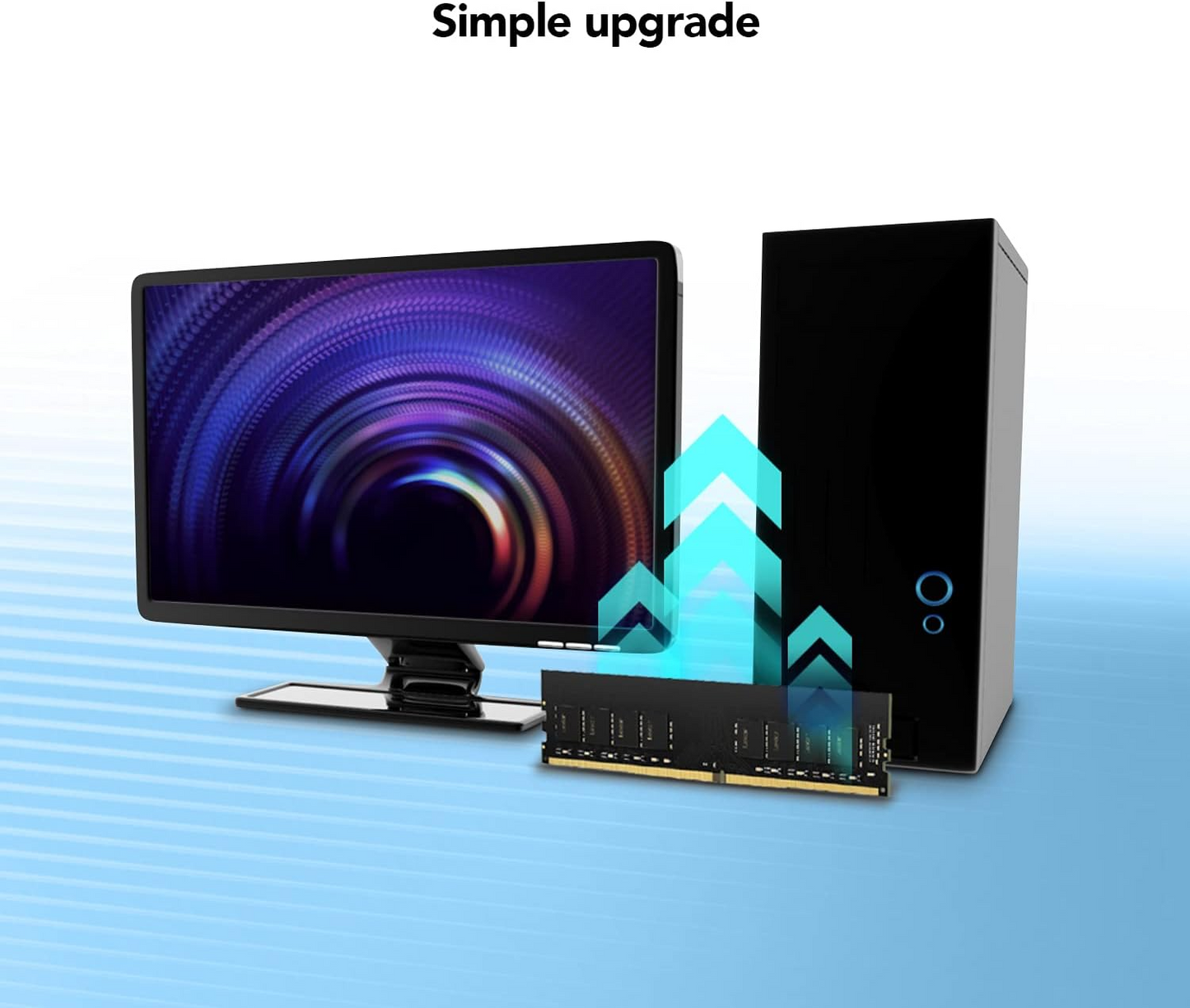 Lexar 8GB DDR4 3200MHz CL22 Desktop Memory