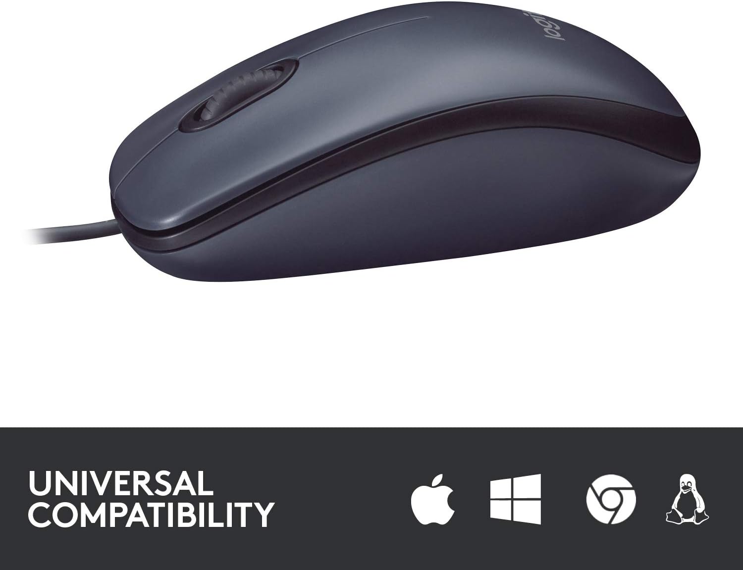 Logitech B100 Optical Wired Mouse