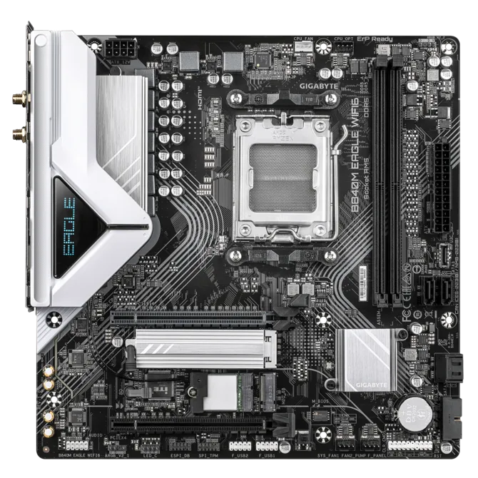 Gigabyte B840M EAGLE WIFI6 AM5 DDR5 Motherboard