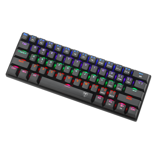 T-DAGGER ARENA TGK321 60% Wired Gaming Mechanical Keyboard - Blue Switch