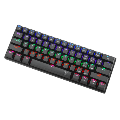 T-DAGGER ARENA TGK321 60% Wired Gaming Mechanical Keyboard - Blue Switch