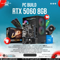 تجميعة كمبيوتر بمعالج Intel i5 13400F وبطاقة رسومات RTX 5060 بسعة 8 جيجابايت