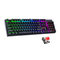 REDRAGON RUDRA K565E Red Switch Rainbow Backlight Mechanical Gaming Keyboard - EN/AR