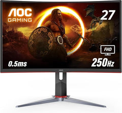 AOC C27G2Z2 27 Inch Curved 250Hz 0.5ms FHD Gaming monitor