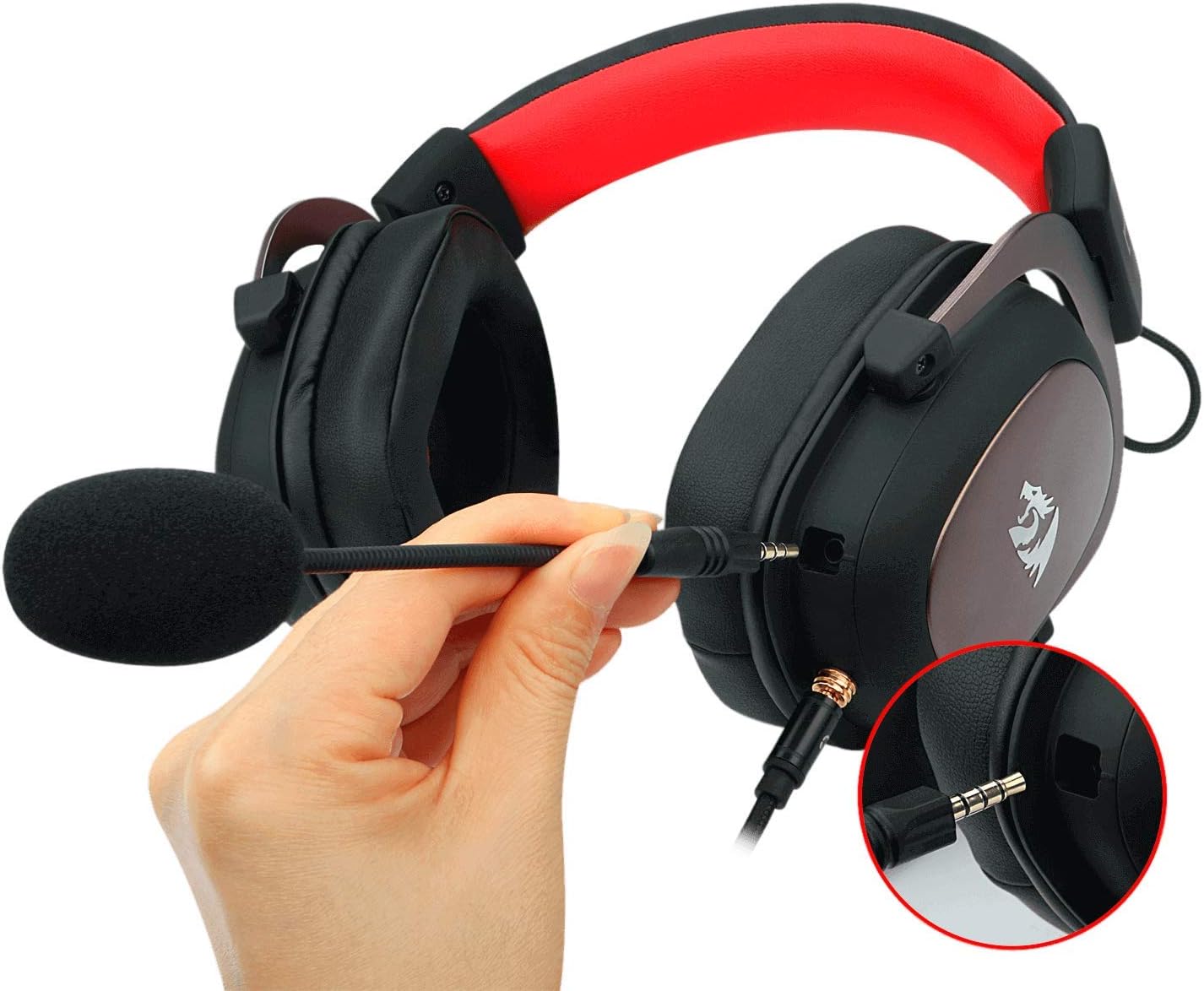 REDRAGON H510 Zeus 2 Gaming Headset - 7.1 Surround Sound - Noice Cancelation Microphone - Detchable Microphon