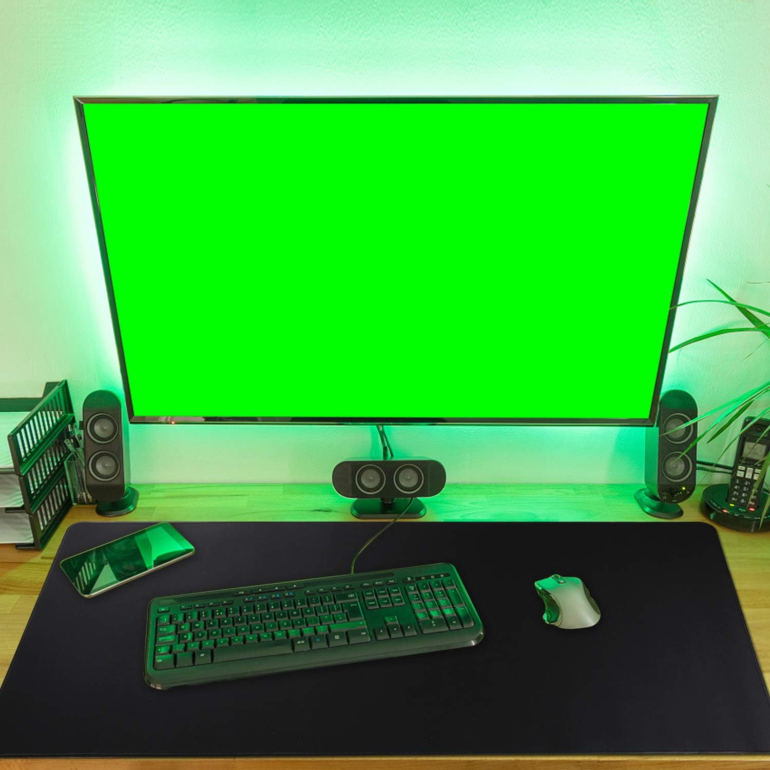 Mouse Pad XXL 90x40cm x 2m Black