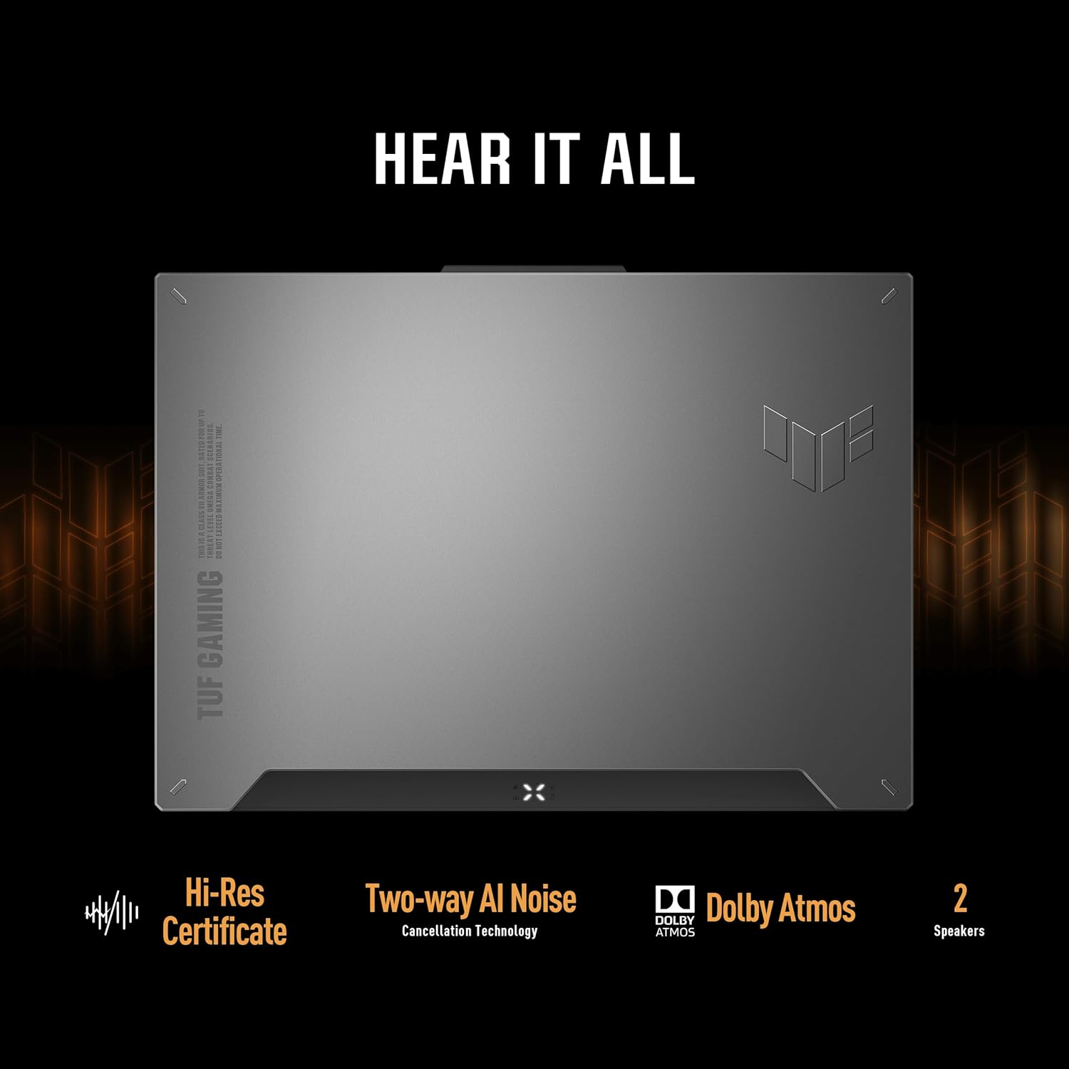 TUF GAMING A15 FA507 NUR Gaming Laptop AMD Ryzen 7 7435HS 512GB 16GB RAM 15.6 FHD sRGB 100% 144Hz, NVIDIA GeForce RTX 4050 6GB GDDR6, Windows 11