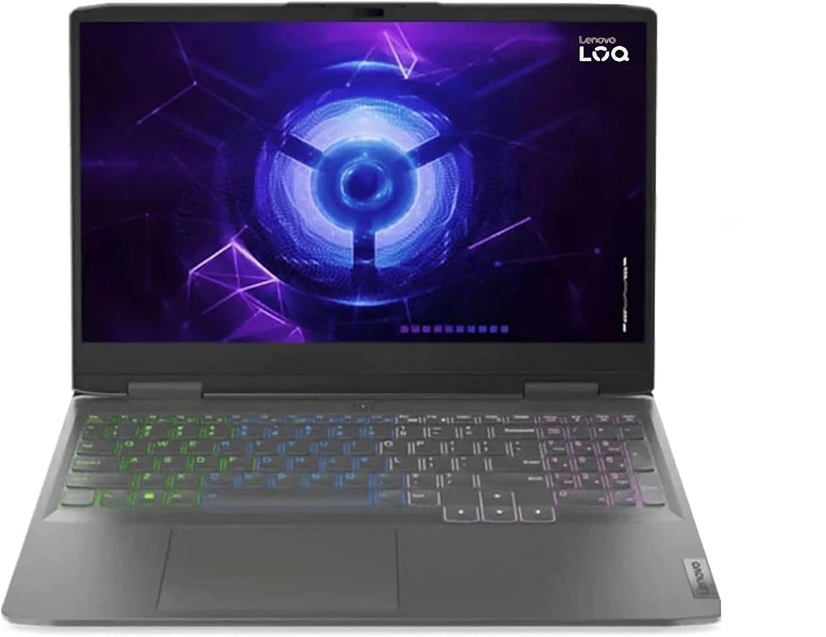 Lenovo LOQ Gaming Laptop- Intel Core i5-12450Hx AI Chip: LA1 4GB GDDR6 NVIDIA GeForce RTX2050  16GB RAM 512GB SSD 15.6" FHD