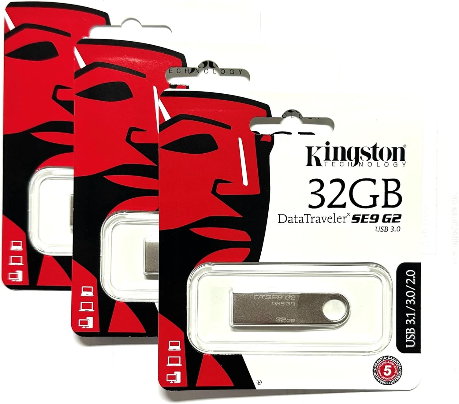 Kingston 32GB Metal DataTraveler SE9 G2 USB 3.0