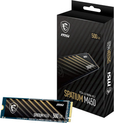 MSI SPATIUM M450 500GB PCIe 4.0 NVMe M.2