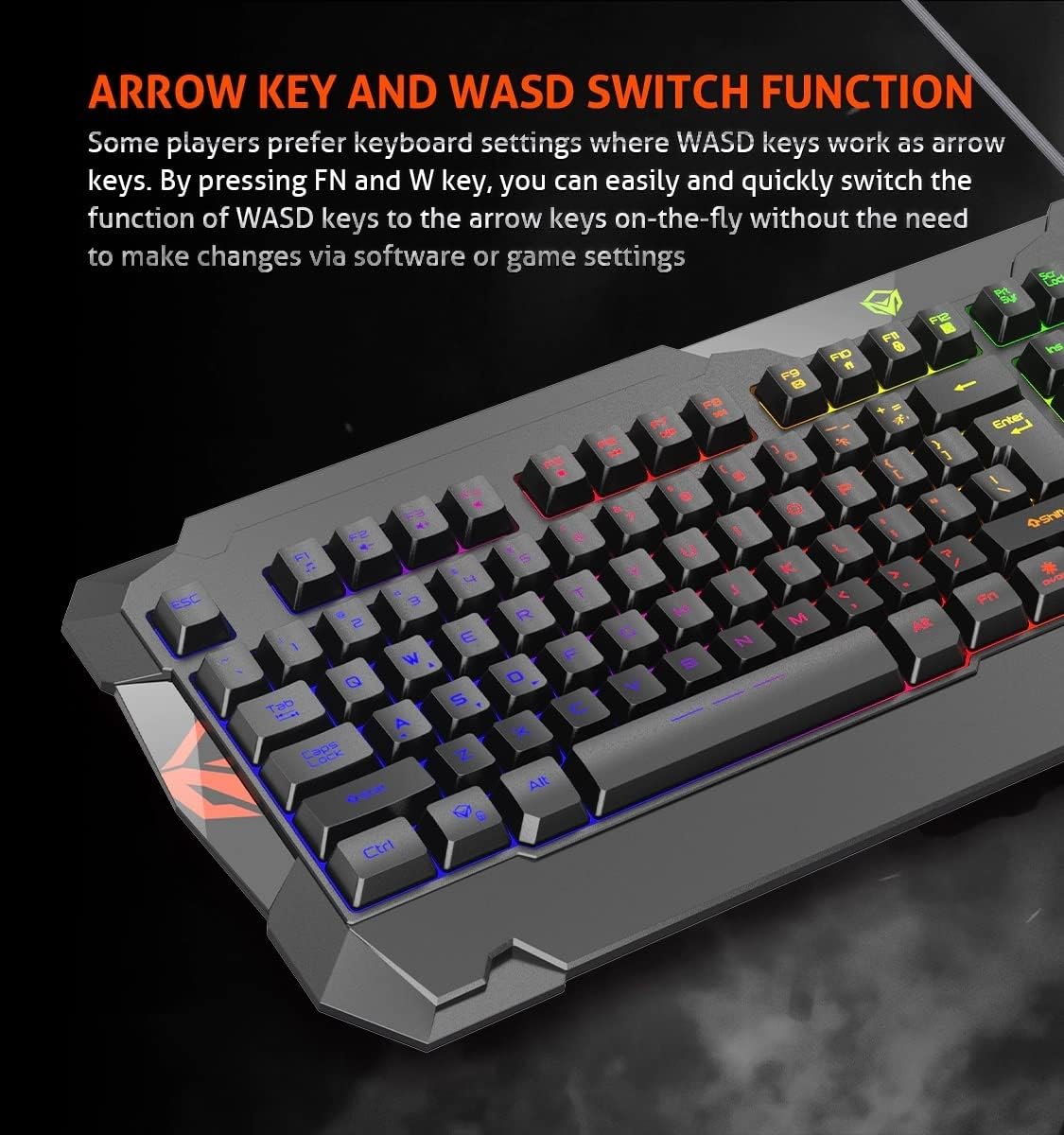 Meetion C505 4in1 Gaming Combo Keyboard, Mouse and Mouse pad with Gaming Headset