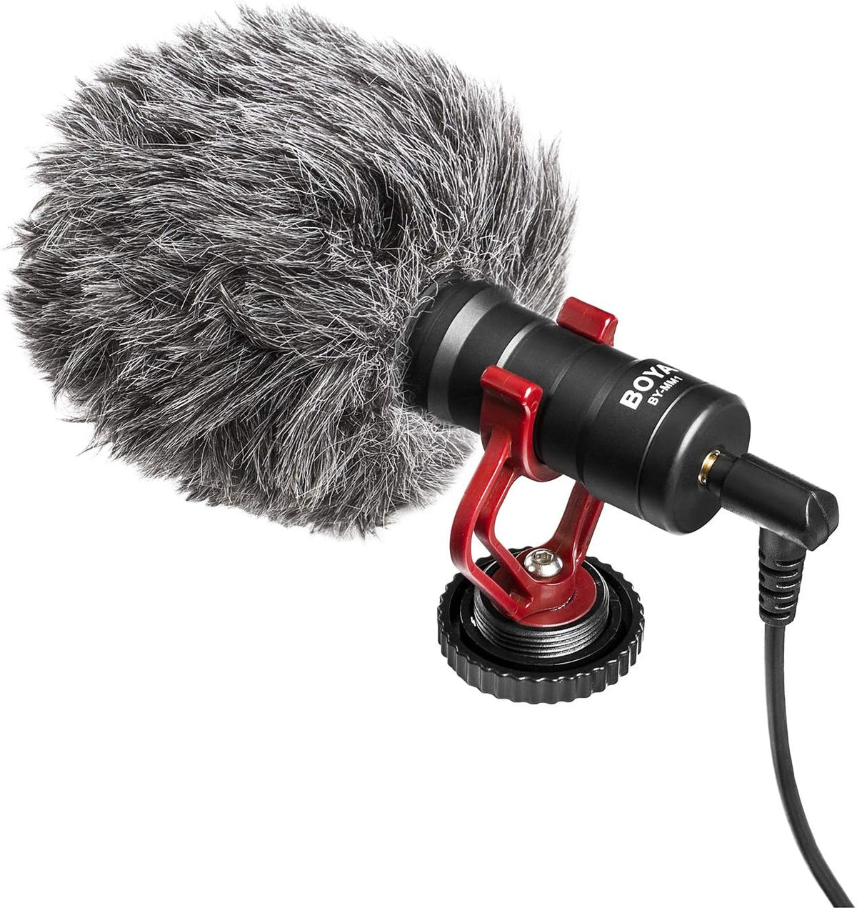 Boya by-mm1 on-camera shotgun microphone