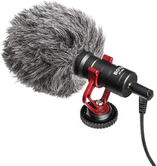 Boya by-mm1 on-camera shotgun microphone