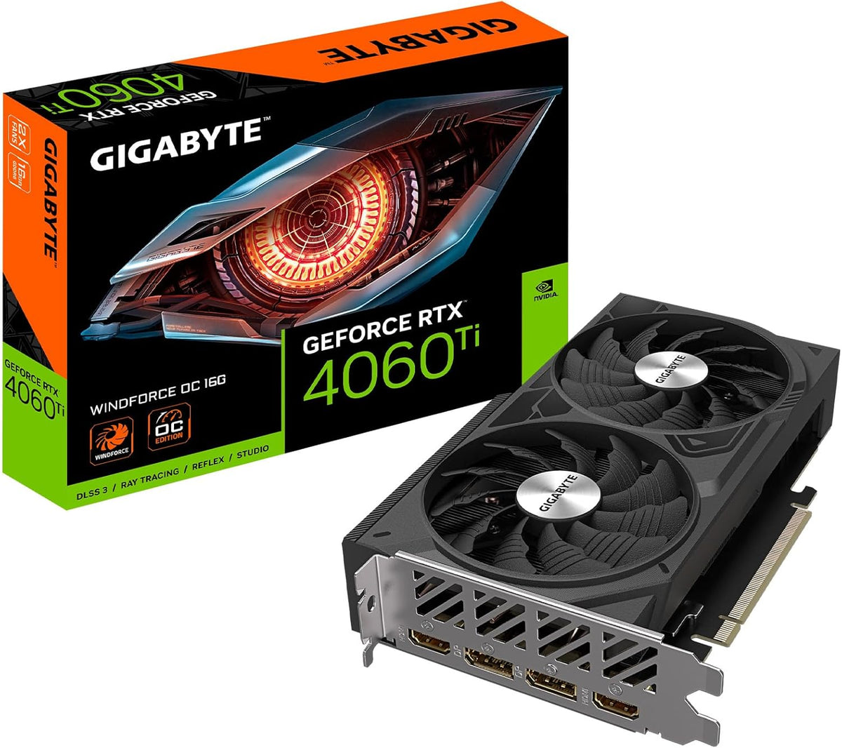 Gigabyte GeForce RTX 4060 Ti 16GB WINDFORCE OC