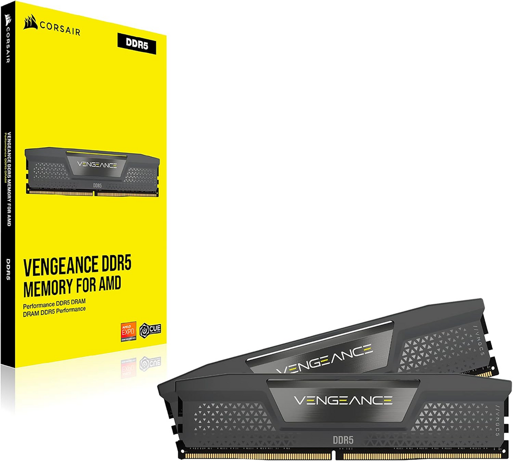 Corsair VENGEANCE DDR5 32GB (2x16GB) 6000MHz CL38-44-44 INTEL XMP & AMD EXPO - GREY