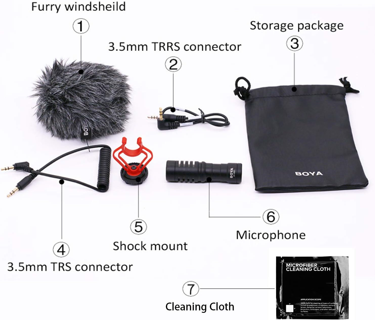 Boya by-mm1 on-camera shotgun microphone