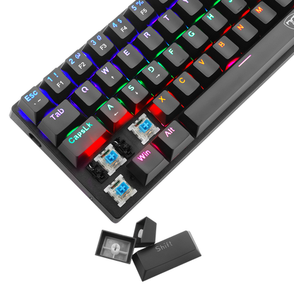 T-DAGGER ARENA TGK321 60% Wired Gaming Mechanical Keyboard - Blue Switch