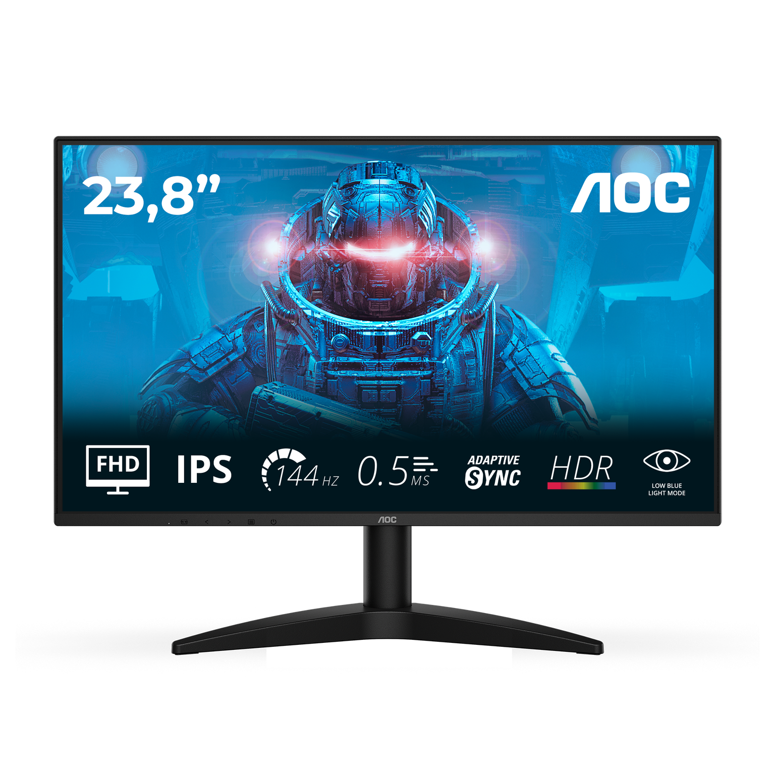 AOC 24B36X - 24 inch - IPS Panel - 144hz 0.5ms (MPRT) - FHD Gaming Monitor