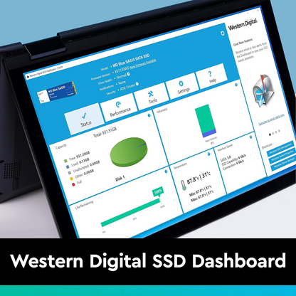 SSD WD Blue SA510 500GB 2.5" SATA SSD with up to 560MB/s Read Speed