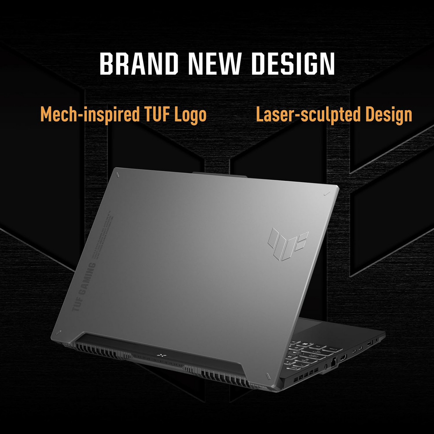 لابتوب الألعاب ASUS TUF F15 FA507NUR، معالج AMD Ryzen 7 7435HS، ذاكرة وصول عشوائي (RAM) سعة 512 جيجابايت، شاشة 15.6 بوصة FHD sRGB 100%، معدل تحديث 144 هرتز، بطاقة رسومات NVIDIA GeForce RTX 4050 سعة 6 جيجابايت GDDR6، نظام التشغيل Windows 11 