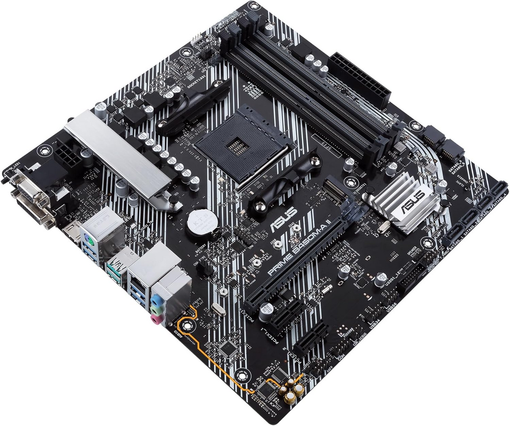 ASUS Prime B450M-A II 4X RAM Socket AM4 Motherboard