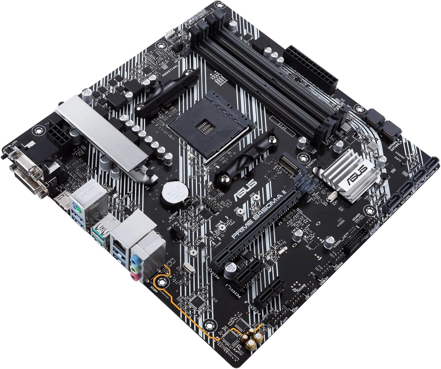 ASUS Prime B450M-A II 4X RAM Socket AM4 Motherboard
