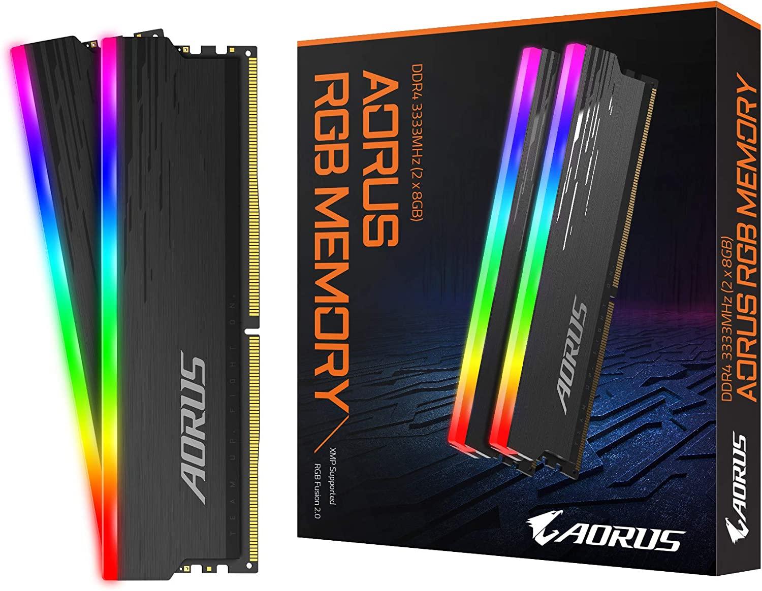 AORUS RGB 16GB RAM Memory (2x8GB)/ 3333MHz - ALARABIYA COMPUTER