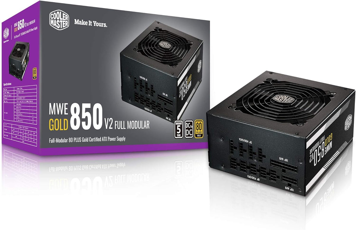 Cooler Master MWE 850 Gold V2 Fully Modular 80 PLUS Gold 850W