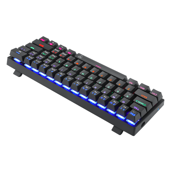 T-DAGGER ARENA TGK321 60% Wired Gaming Mechanical Keyboard - Blue Switch