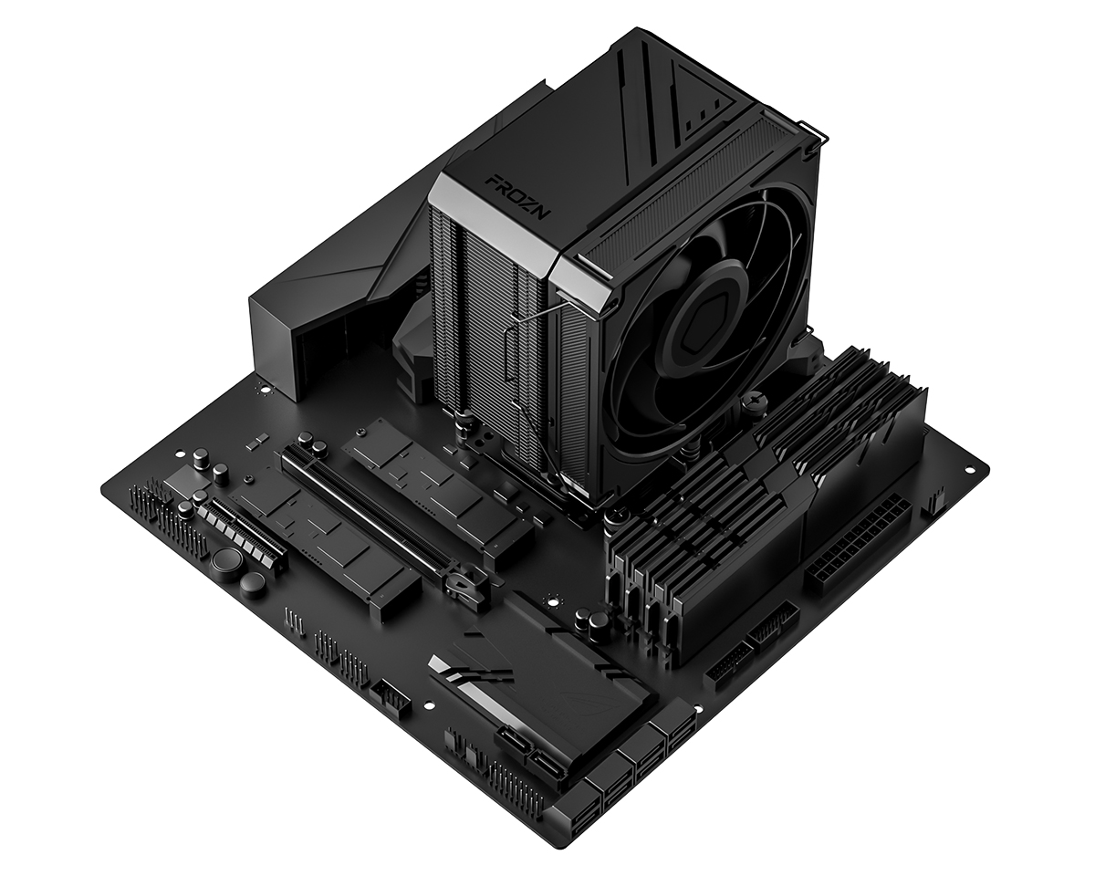 ID-COOLING FROZN A510 Turbo  5 Heatpipes Cpu Air Cooler - Black