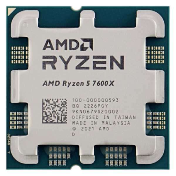 AMD Ryzen 5 7600X Tray 6-core 12-thread Desktop Processor