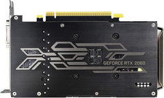 EVGA RTX 2060 KO Gaming 6GB GDDR6، مراوح مزدوجة، لوحة خلفية معدنية 