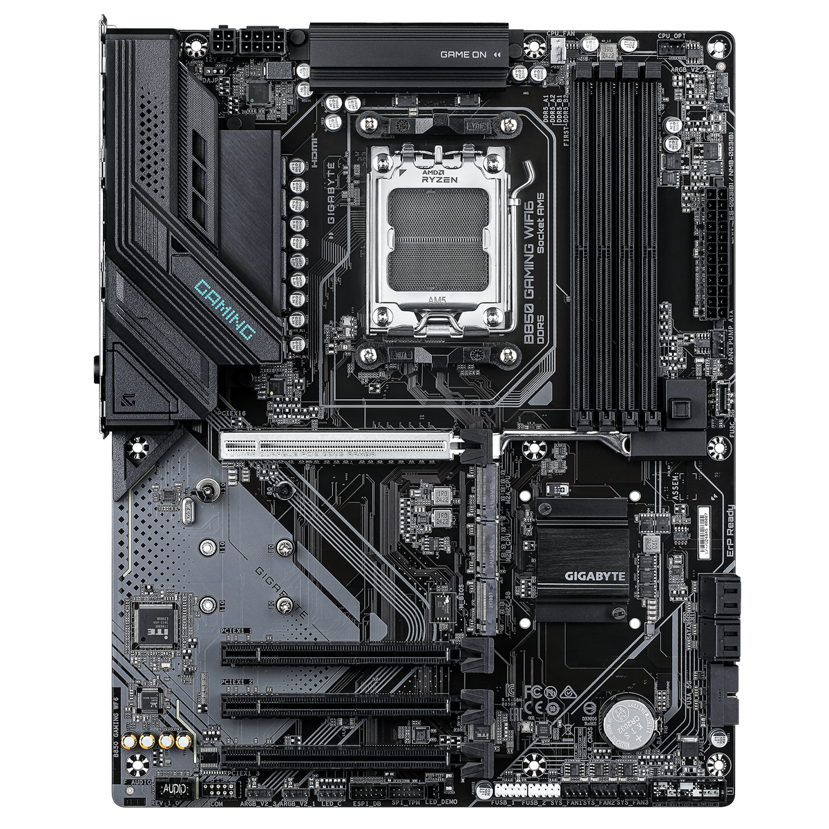 Gigabyte B850 GAMING WIFI6 AMD AM5 DDR5 Motherboard - Gpu PCIe 5.0 x16 - 3x M.2 Slots - X3D Turbo Mode