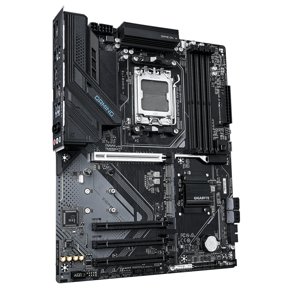Gigabyte B850 GAMING WIFI6 AMD AM5 DDR5 Motherboard - Gpu PCIe 5.0 x16 - 3x M.2 Slots - X3D Turbo Mode