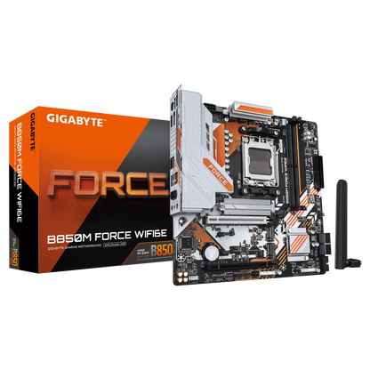 Gigabyte B850M FORCE WIFI6E AMD AM5 DDR5  Motherboard X3D Turbo Mode