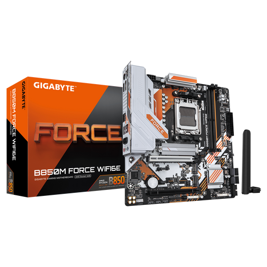 Gigabyte B850M FORCE WIFI6E AMD AM5 DDR5  Motherboard X3D Turbo Mode
