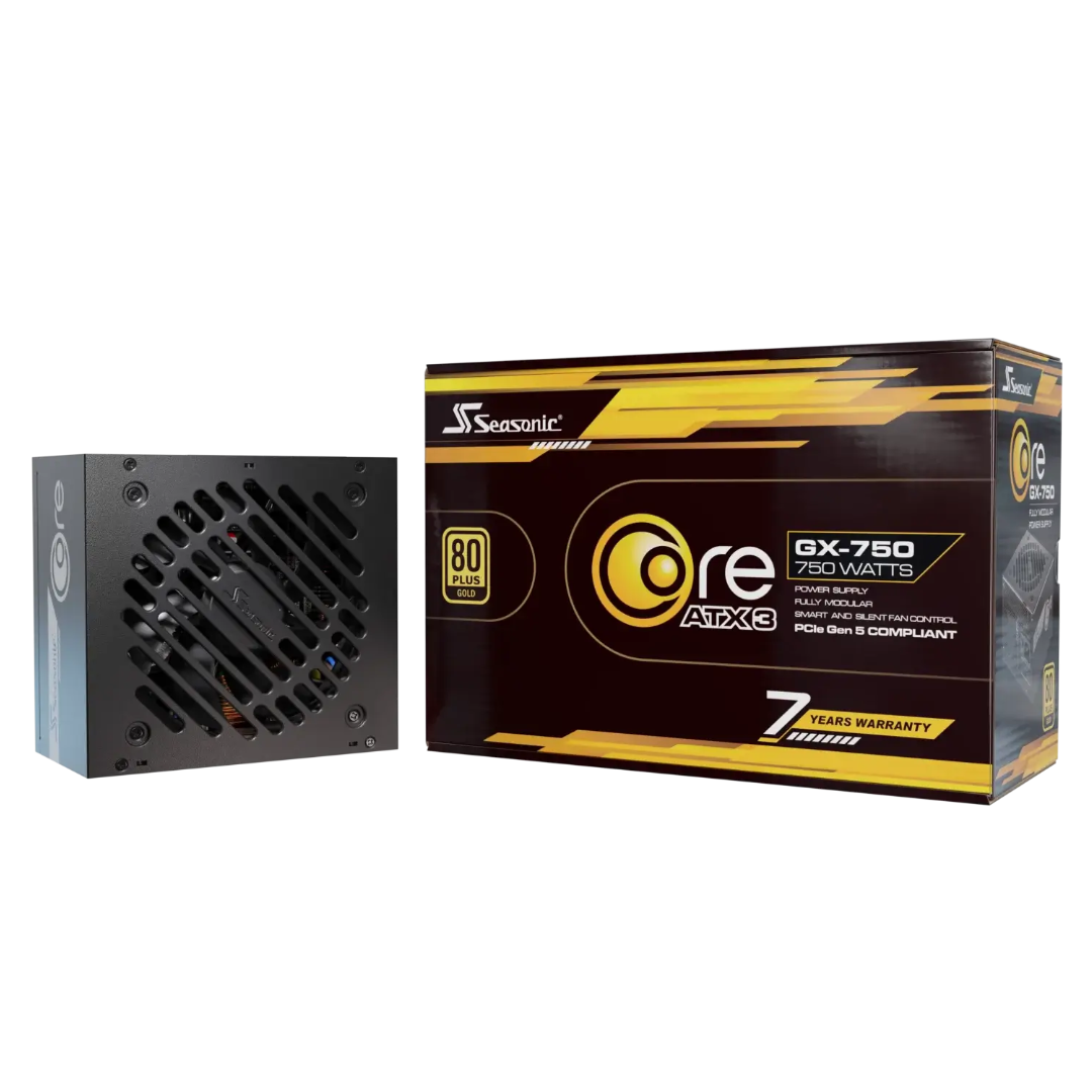 Seasonic Core Gx-750 750W Atx 3.1 fully modular 80+ Gold Power Supply