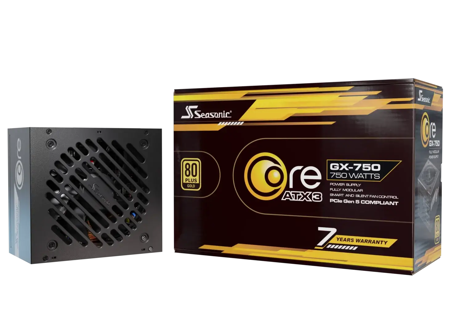 Seasonic Core Gx-750 750W Atx 3.1 fully modular 80+ Gold Power Supply