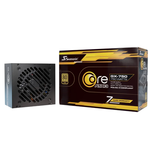 Seasonic Core Gx-750 750W Atx 3.1 fully modular 80+ Gold Power Supply