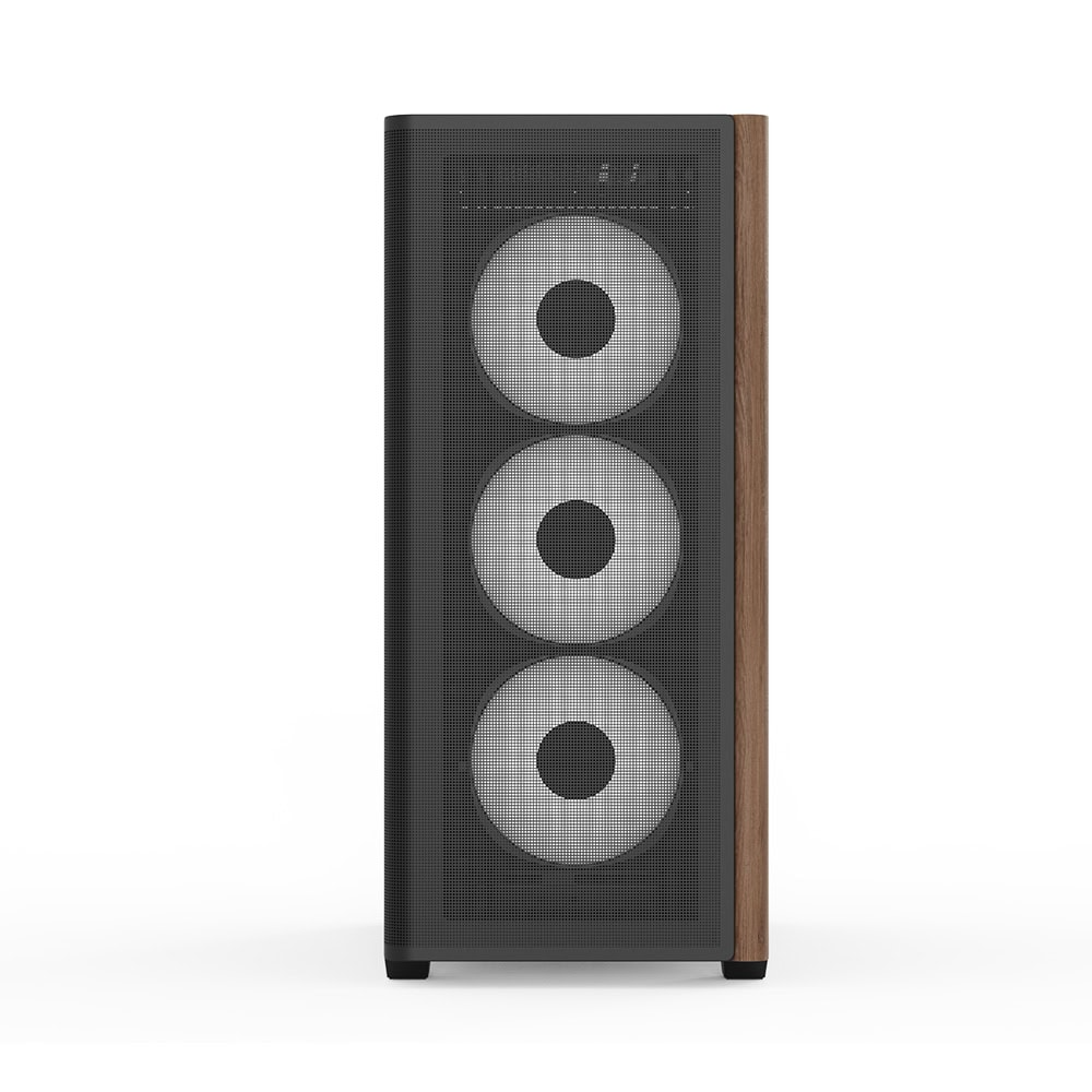 Aerocool D501a Black 4 Argb Fans Mid Tower Case With Psu LUXPRO 750W 80+ Bronze