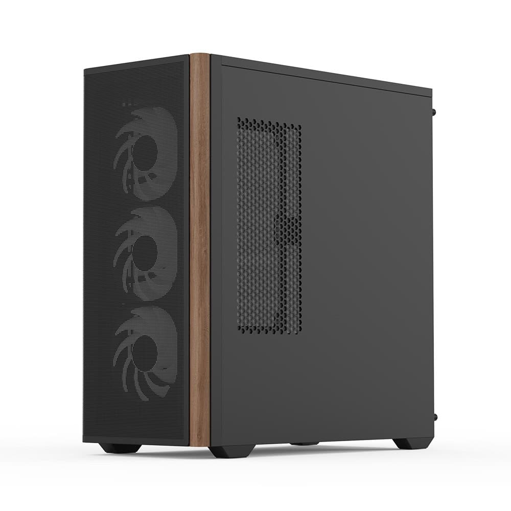 Aerocool D501a Black 4 Argb Fans Mid Tower Case With Psu LUXPRO 750W 80+ Bronze