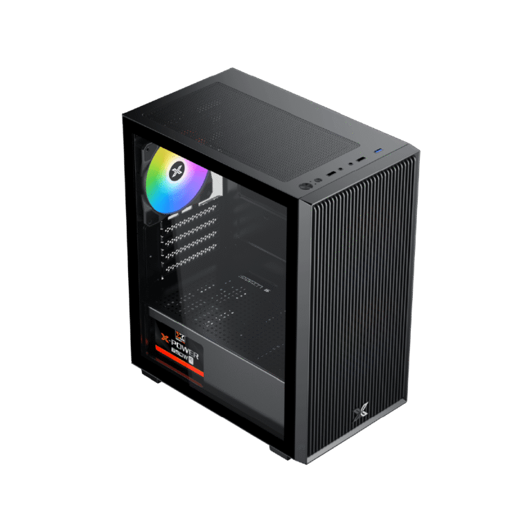 XIGMATEK Amun 3 Fan ARGB PWM + X-Power 650W 80 Plus Micro Tower Case