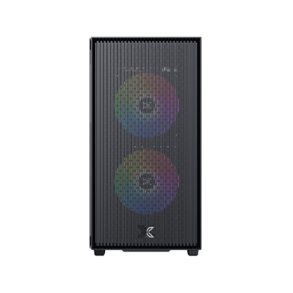 XIGMATEK Amun 3 Fan ARGB PWM + X-Power 650W 80 Plus Micro Tower Case