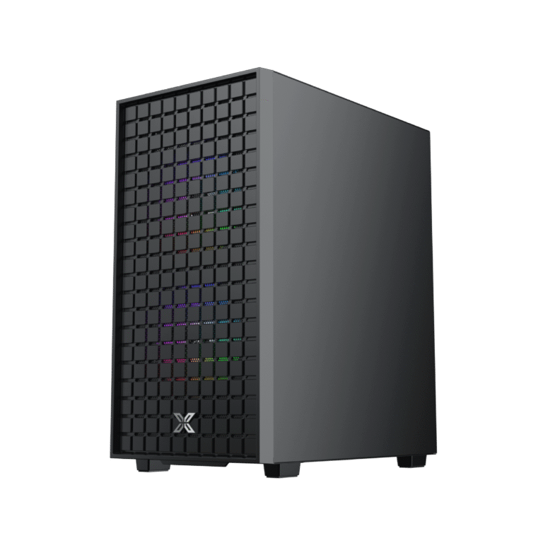 XIGMATEK Sky M FRGB 3 Fan Micro Tower Case + X-Power 600W 80+ White