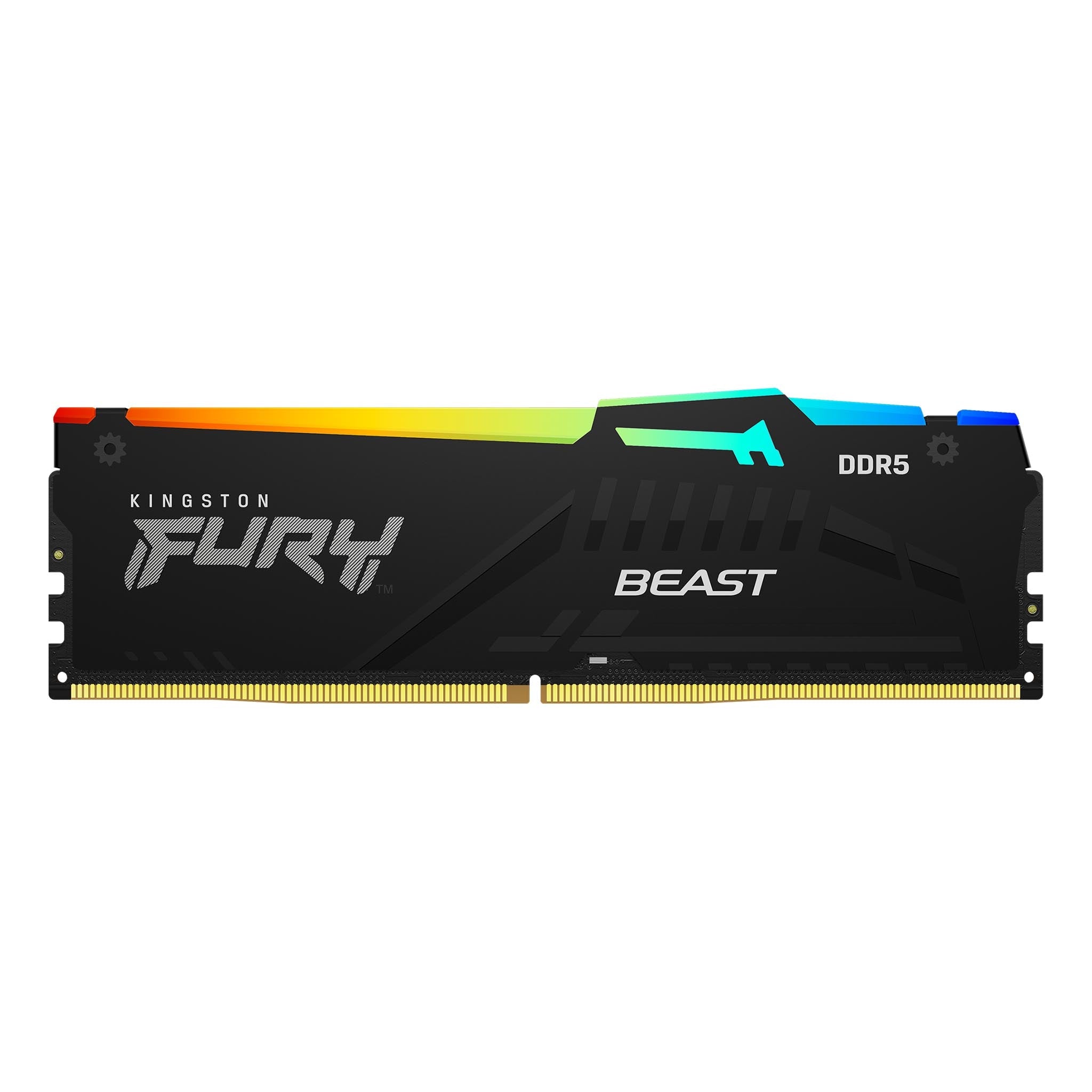 Kingston FURY Beast 8GB 5200MT/s DDR5 CL40 RGB وحدة ذاكرة سطح المكتب واحدة 