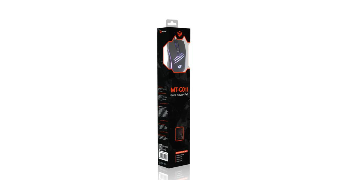 MeeTion MT C011 Wired Gaming Mouse And Pad Combo