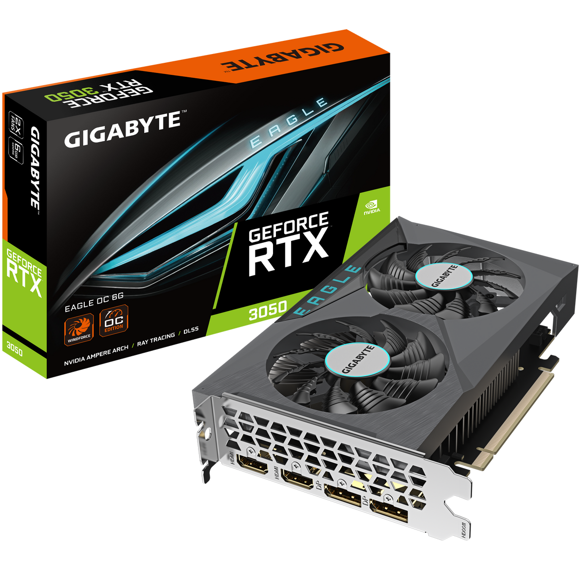 GIGABYTE GeForce RTX™ 3050 EAGLE OC 6G