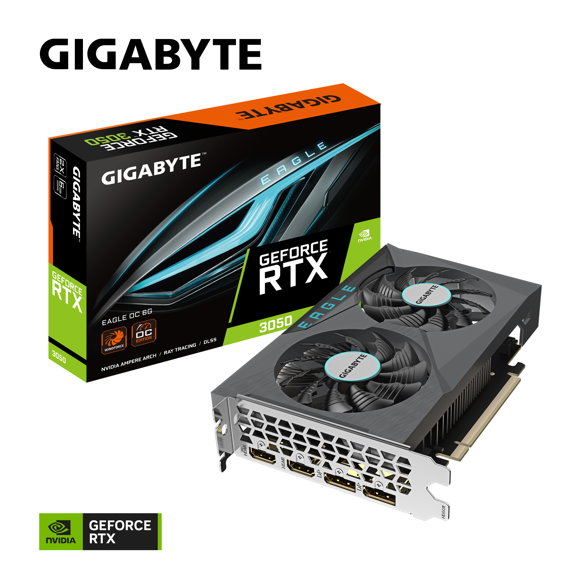 GIGABYTE GeForce RTX™ 3050 EAGLE OC 6G
