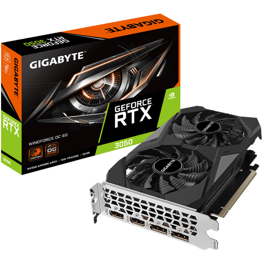 Gigabyte RTX 3050 WINDFORCE OC 6G